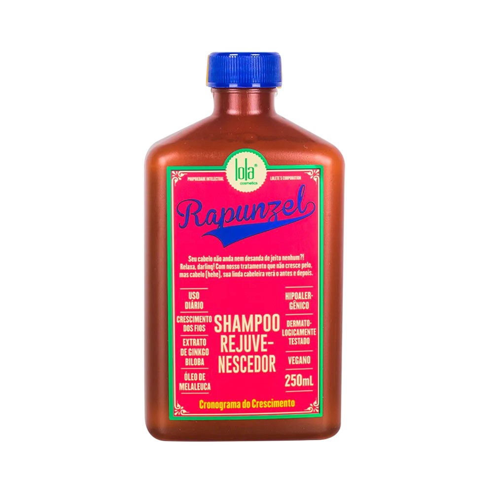 Shampoo Lola Rapunzel Rejuvenecedor 250 Ml