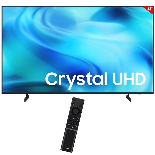 Smart TV LED 43" Samsung Crystal UHD UN43U8000HG 4K Ultra HD Tizen Wi-Fi Bluetooth con Conversor Digital