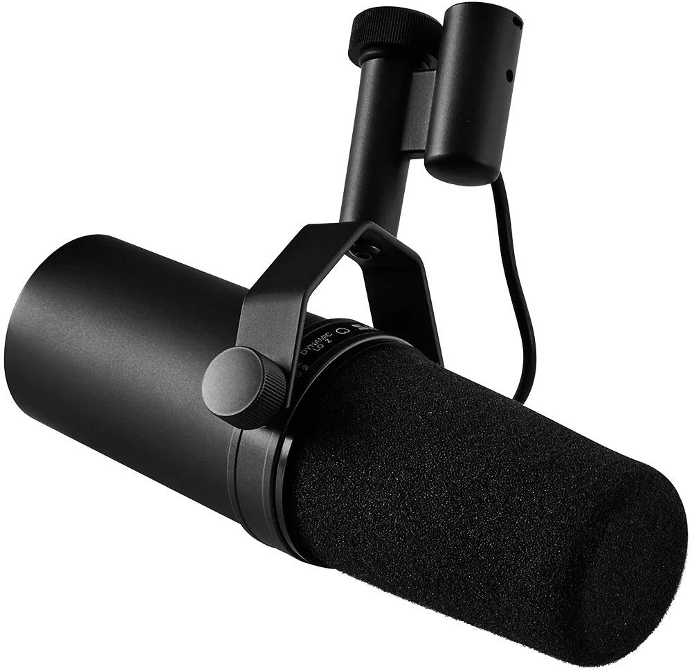 Micrófono Dinámico Shure SM7B Alámbrico para Podcast