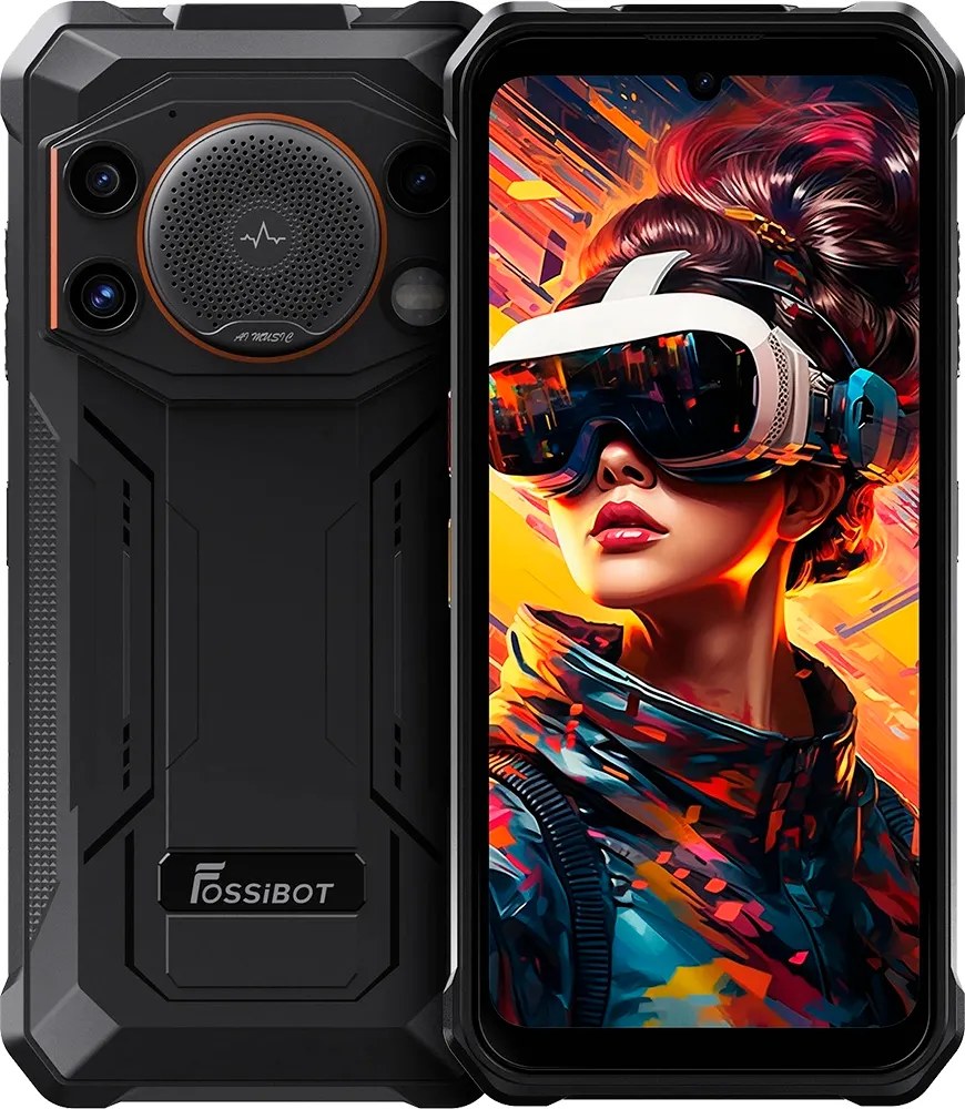 Smartphone Fossibot F110L LTE Dual Sim 6.745" 4GB/128GB Orange