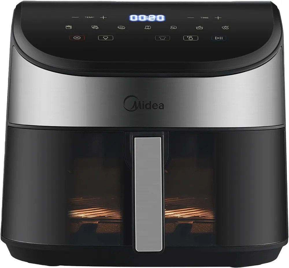 Freidora Eléctrica Midea MF-CY55WK2 Air Fryer 5,5L 2250W 220V-50/60Hz