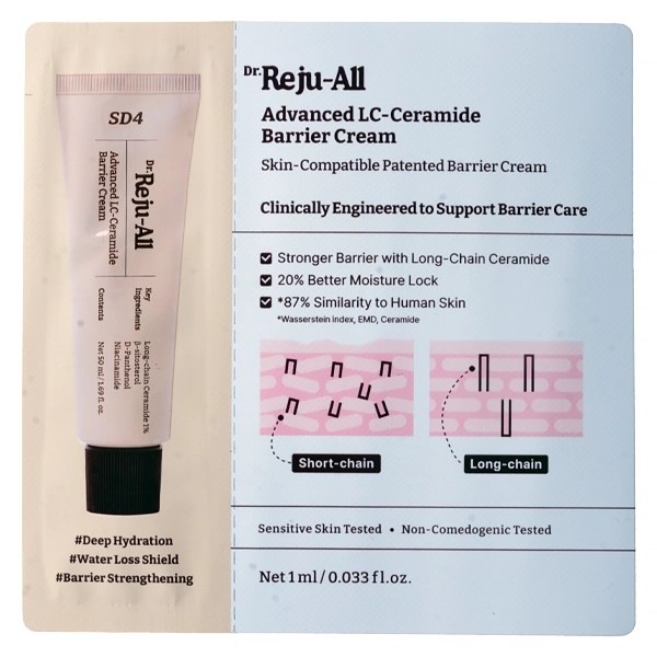 Crema Facial Hidratante -All Advanced LC-Ceramide Barrier de 1ml