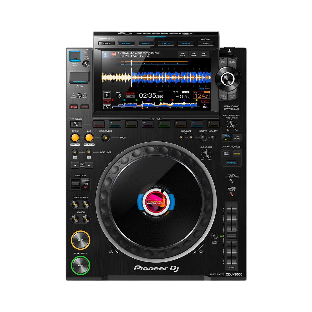 Multi Player Profesional Pioneer Dj Cdj 3000 Negro