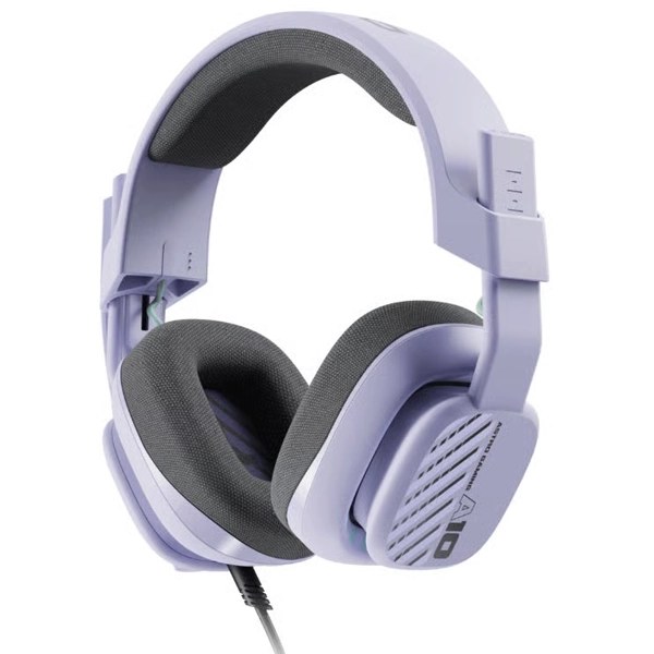 Headset Gaming Logitech Astro A10 con 3.5 mm para PC Xbox PS5 Switch - Púrpura
