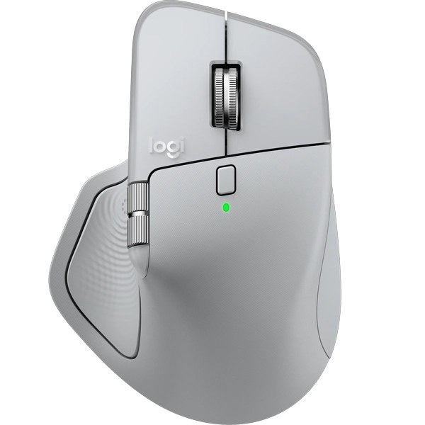 Mouse Inalámbrico Logitech MX Master 4 hasta 8.000 DPI - Gris Claro