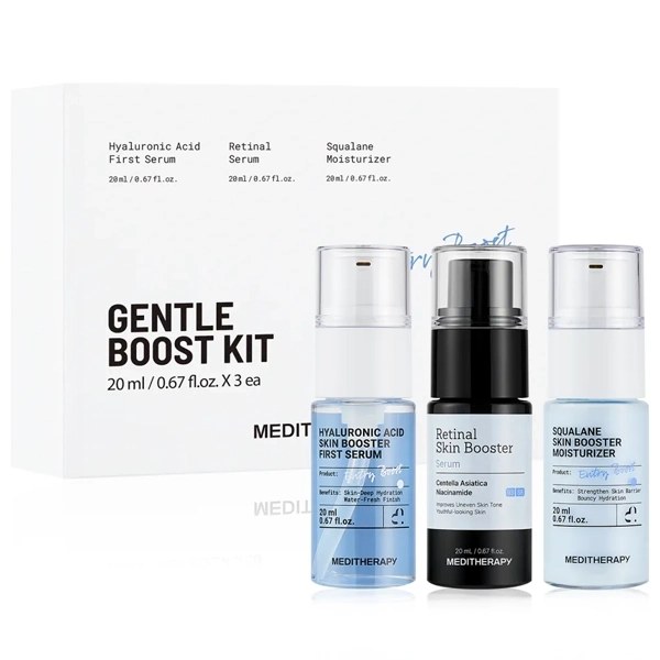 Kit Cuidado Facial Meditherapy Gentle Boost de 20ml - 3 Piezas