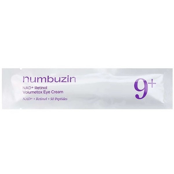 Crema para Contorno de Ojos Numbuzin No.9 NAD+ Retinol Volumetox de 1ml
