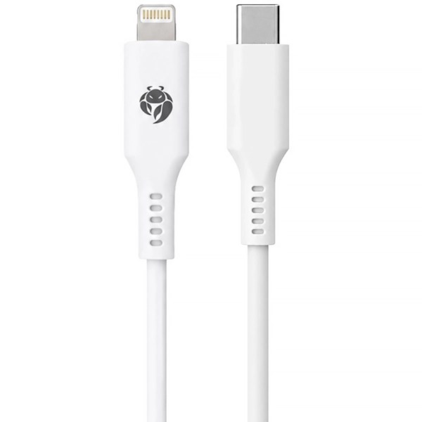 Cable USB-C para Lightning Krab KBCL30 1 Metro - Blanco