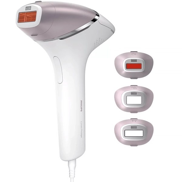 Depilador a Láser Philips Lumea IPL BRI947 Bivolt con Cable - Blanco Rosa