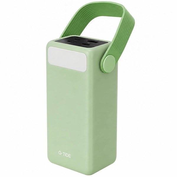 Cargador Portátil G-TiDE PowerOasis+ 50.000 mAh 2 Salidas USB y 1 USB-C - Verde