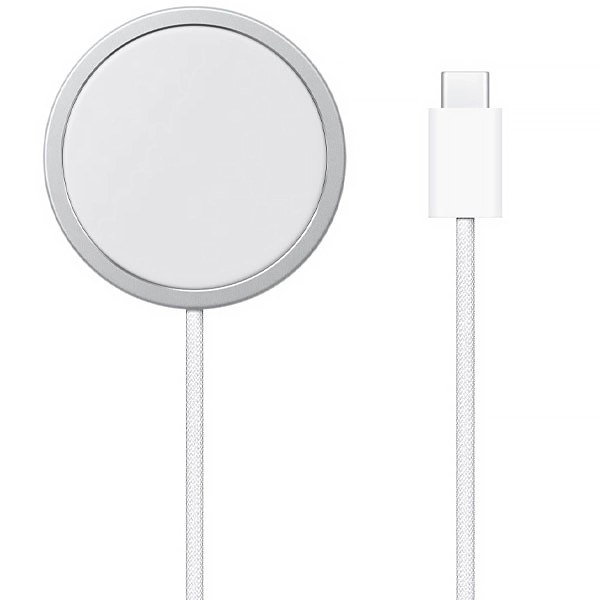 Cargador Wireless Apple MagSafe Charger A3503 MGDM4AM USB-C - Blanco