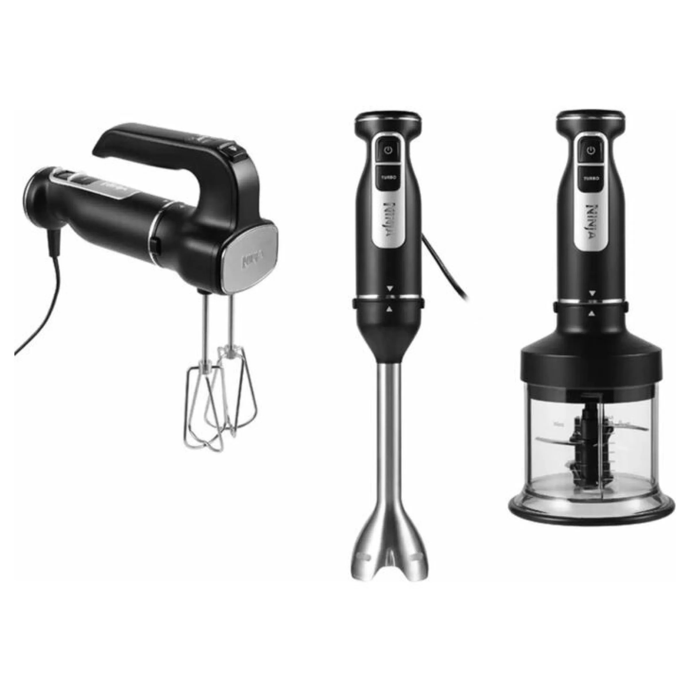Batidora/ Multiprocesador de mano 3 en 1 Foodi Ninja