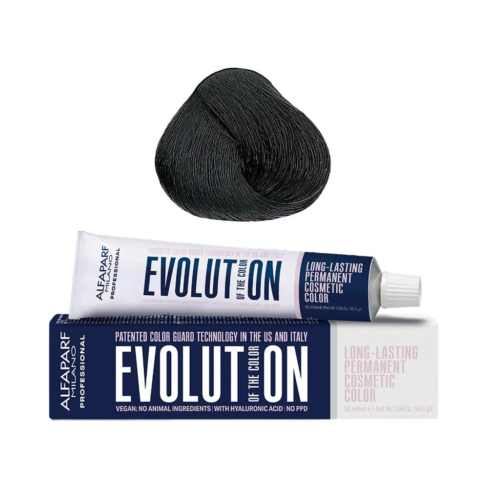 Tinte De Cabello Alfaparf Evolution Of The Color Natural 3 Castaño Oscuro 60 Ml