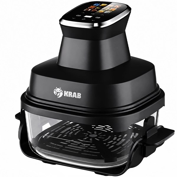 Freidora Eléctrica Krab KBFV40 1.500 watts 4 Litros 127V ~ 60Hz - Negra
