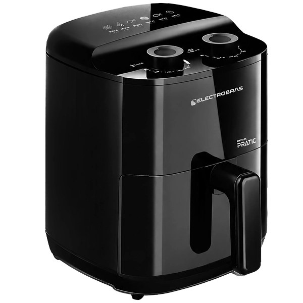 Freidora Eléctrica Electrobras EBAF-37 1.400 watts 3.7 Litros 220-240V ~ 50 60Hz - Negra
