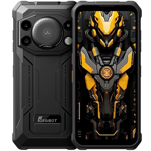 Celular Fossibot F110L NFC Dual SIM de 128GB 4GB RAM de 6.75" 5+50MP 8MP - Negro