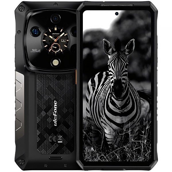 Celular Ulefone Armor 28 Ultra NFC Dual SIM de 1TB 16GB RAM de 6.67" 50+64+50MP 50MP - Epic Black