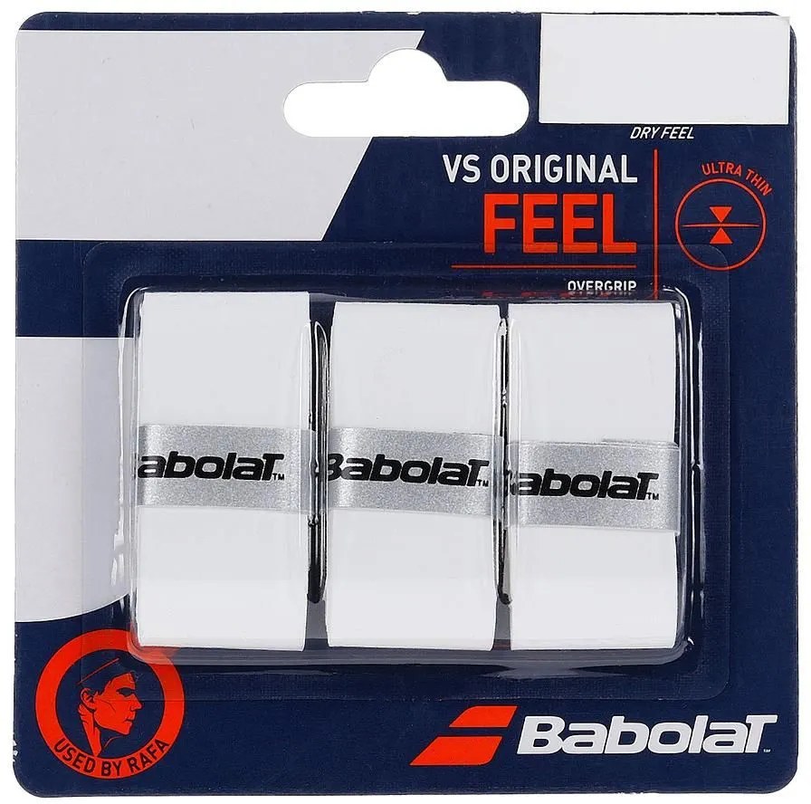 Overgrip Babolat VS ORIGINAL 139383 para Raqueta (3 Unidades)