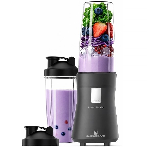 Licuadora Electrobras Power Blender EBPB600 600 watts 750ml 220 - 240 V ~ 50 60 Hz - Gris