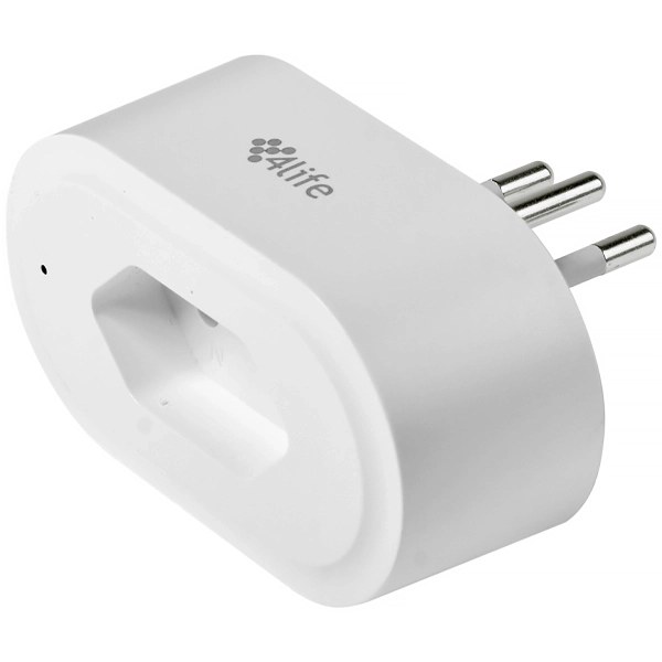 Adaptador de Enchufe Inteligente 4life FLP16ABR Wi-Fi Bivolt - Blanco