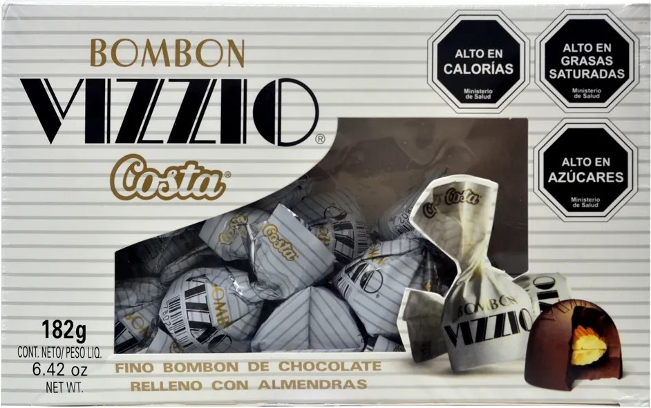 Chocolate Bombon Vizzio Costa - 182g