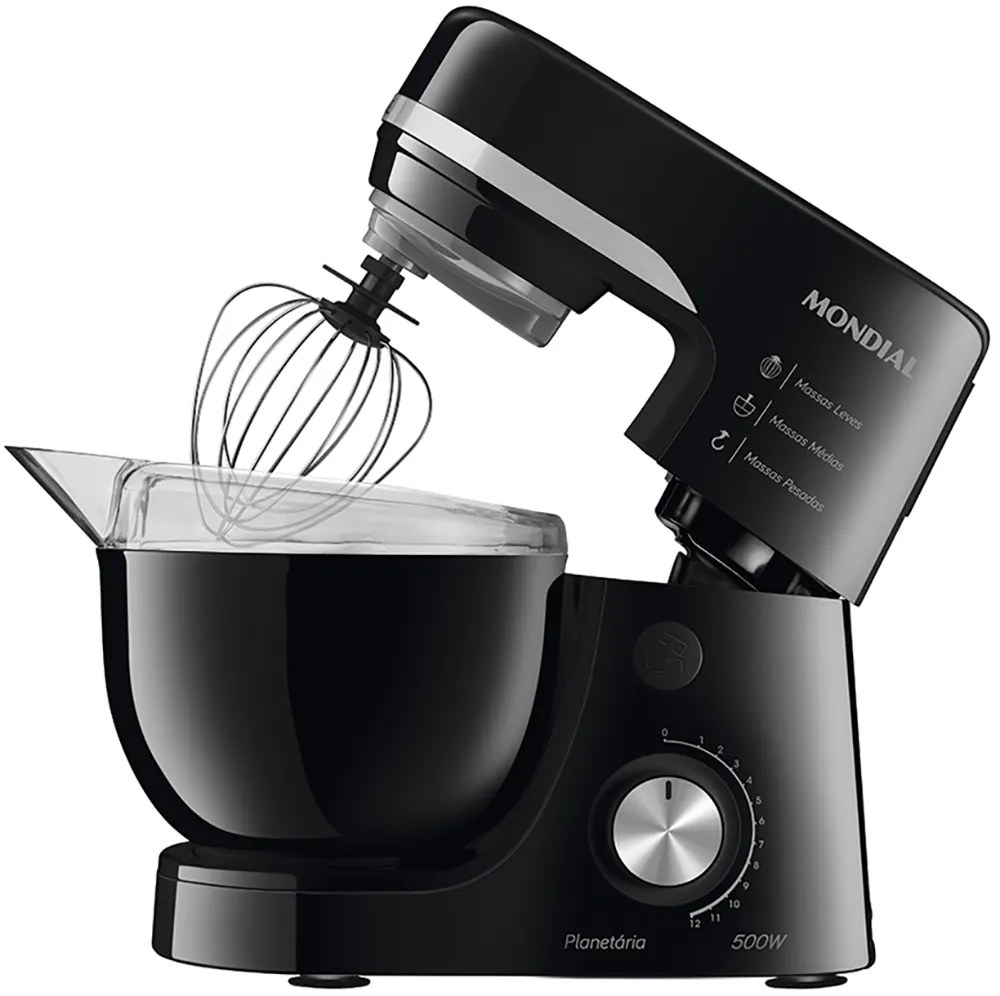 Batidora Mondial BP-03-B Planetária 4.5 Litros 220V-50/60Hz - Negro