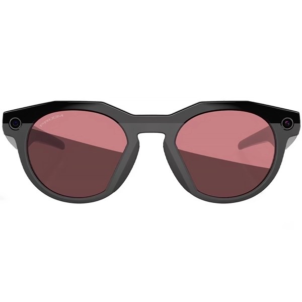 Gafas de Sol Inteligentes Oakley Meta HSTN 00W8002 con Cámara y Altavoz - Black Prizm Dark Golf