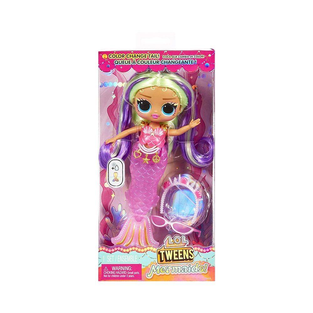Muñeca Mga Entertainment L.O.L Surprise Tweens Mermaids Cleo Love 510437 Euc