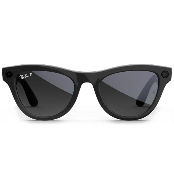 Gafas de Sol Inteligentes Ray Ban Meta Skyler (Gen 2) RW4014 con Cámara y Altavoz - Shiny Black Polar Gradient Graphite