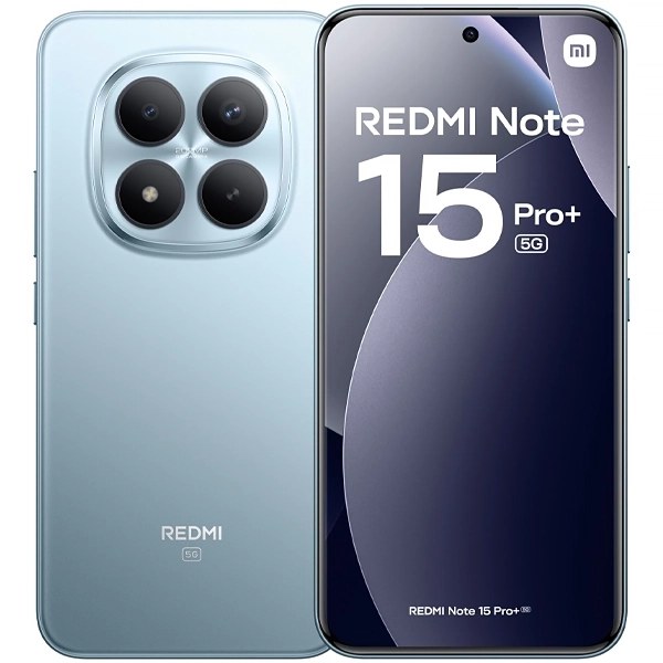Celular Xiaomi Redmi Note 15 Pro+ 5G NFC Dual SIM 256GB 12GB RAM de 6.83" 200+8MP 32MP - Glacier Blue (Global)