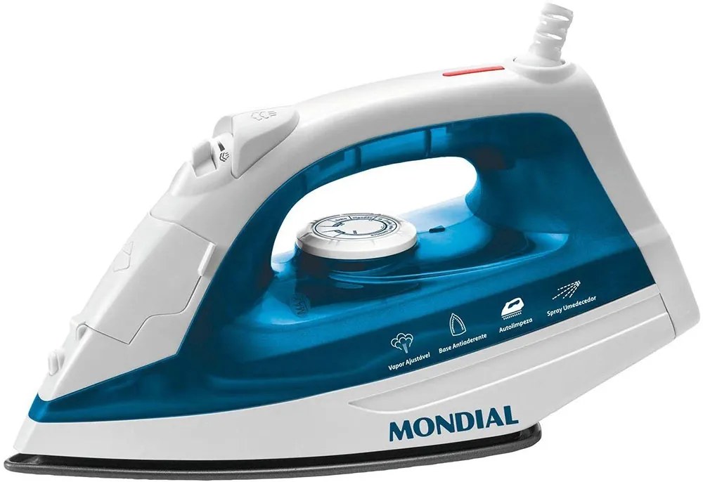 Plancha a Vapor Mondial F-32 Azul 220V