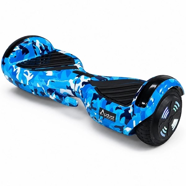 Scooter Eléctrico Audisat Urban Split X 6.5" Bluetooth Speaker - Camouflaged Blue + Bolsa (3 Meses de Garantia)