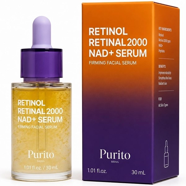 Sérum Facial Purito Seoul Retinol Retinal 2000 NAD+ de 30ml