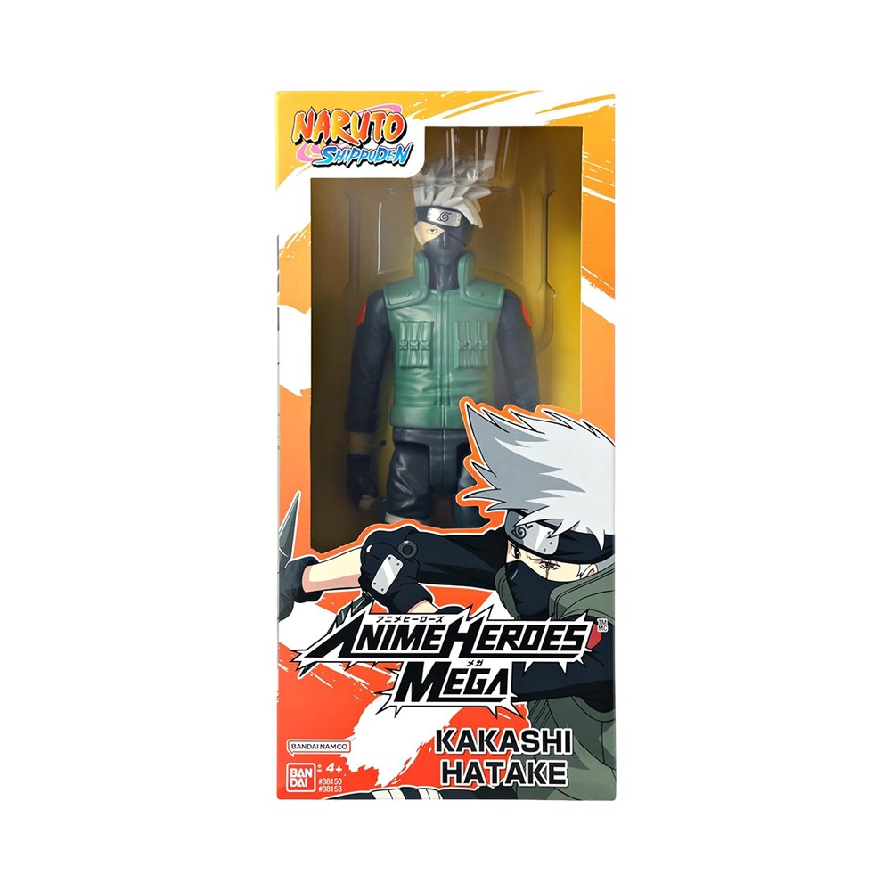 Figura Bandai Naruto Shippuden Anime Heroes Mega Kakashi Hatake 38153