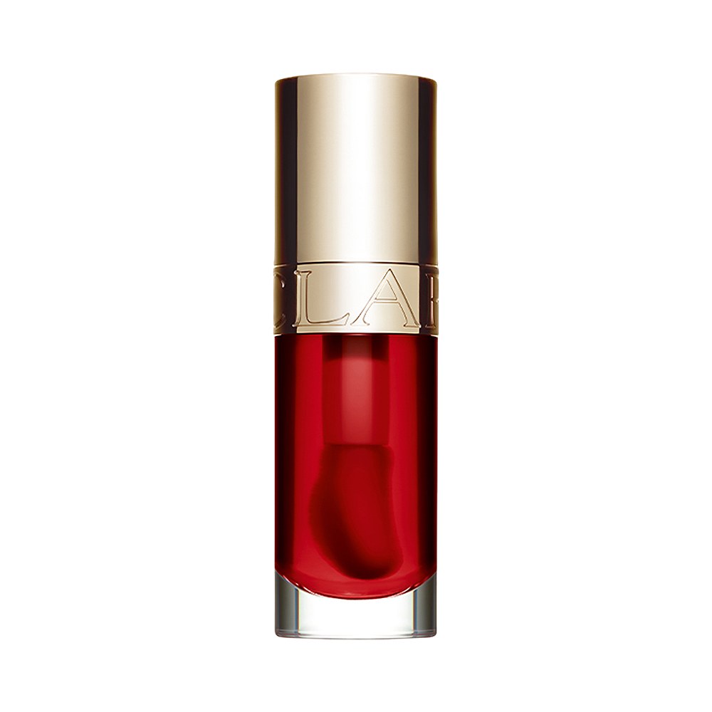 Aceite Para Labios Clarins Paris Lip Comfort Oil 08 Strawberry 7 Ml