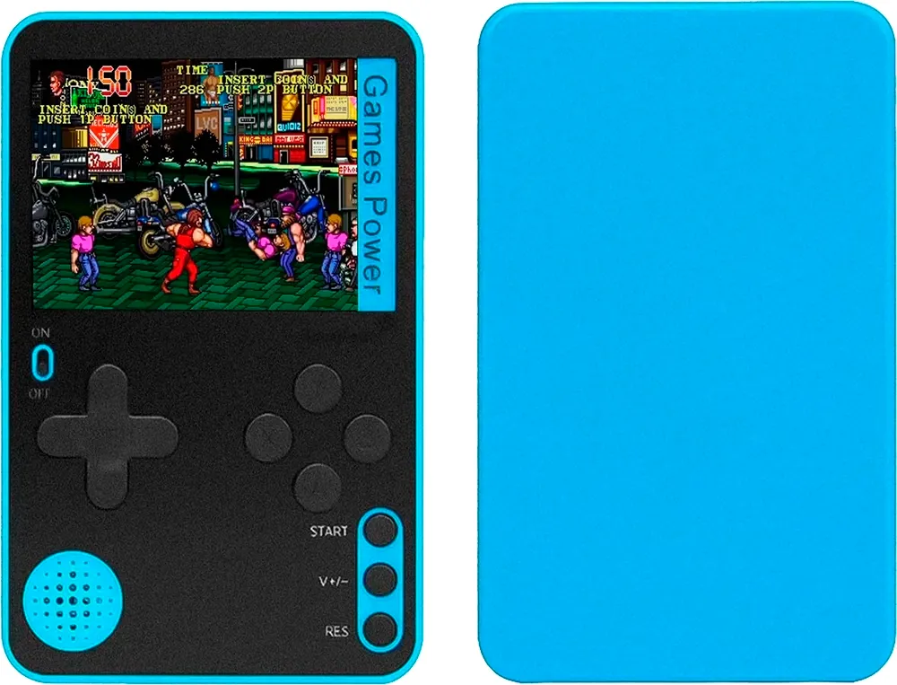 Consola Game Box Time Series K10 500 Jogos en 1 - Blue/Black